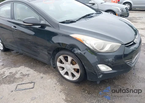 2012 Hyundai Elantra Limited (Ulsan Plant) from USA, damaged, VIN KMHDH4AE5CU268773